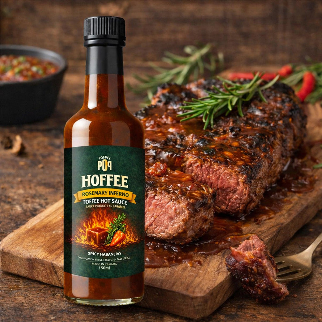Rosemary Inferno Recipe: How to Cook with Toffee Hot Sauce 🌿🔥