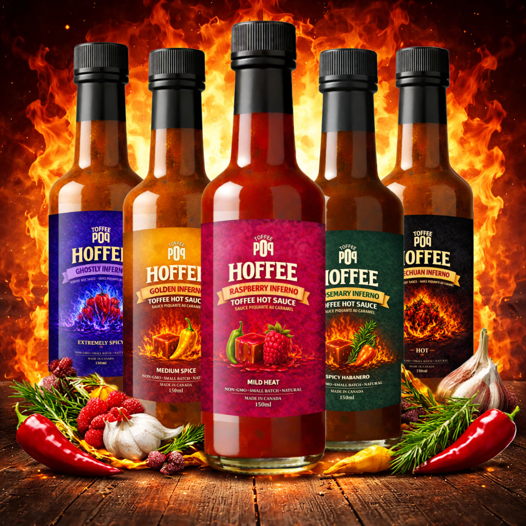 Inferno Toffee Hot Sauce Collection