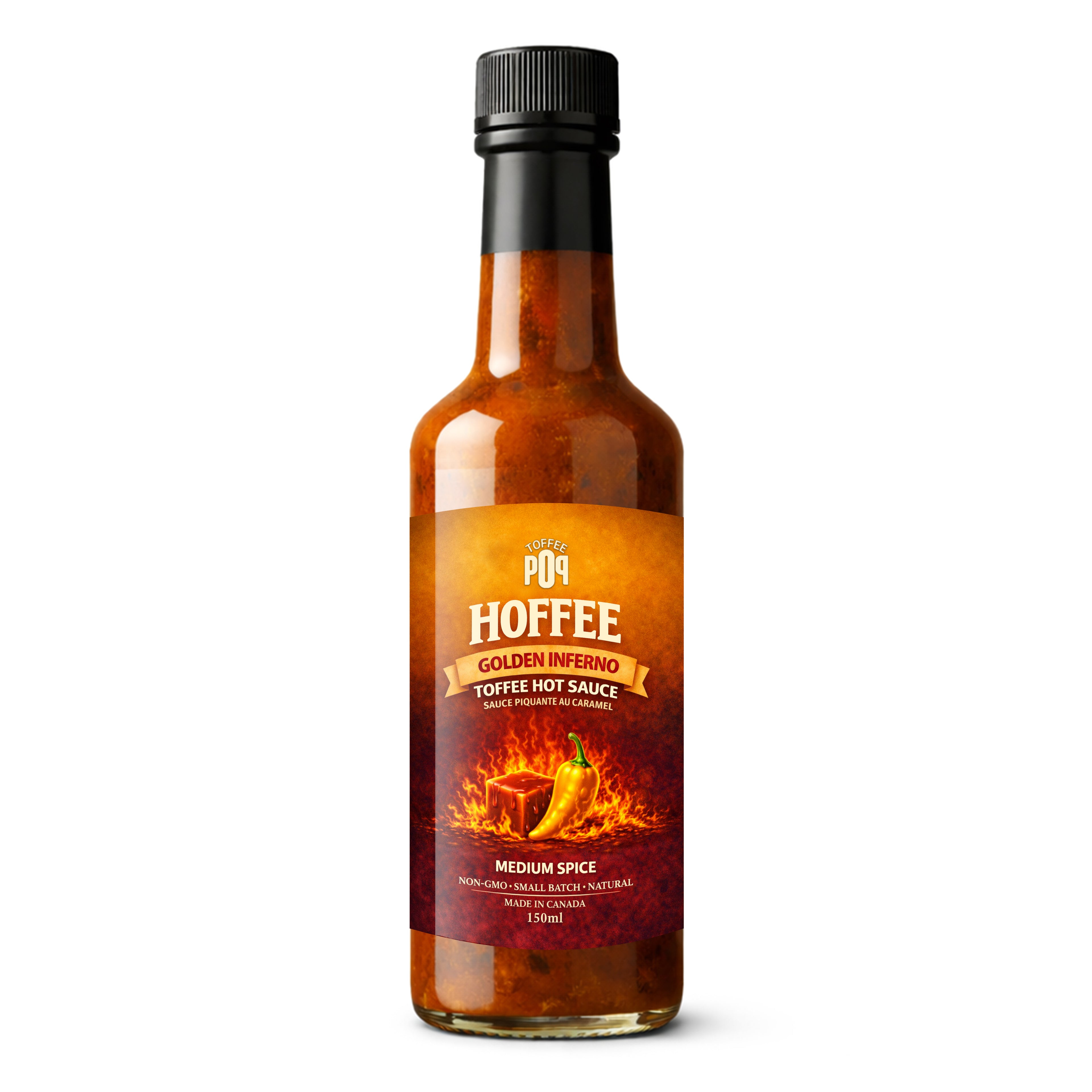 Golden Inferno Toffee Hot Sauce - 150ml