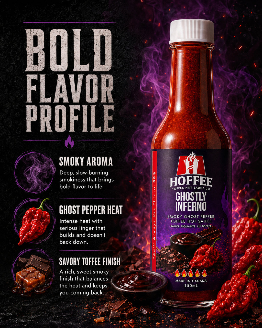 Ghostly Inferno Toffee Hot Sauce