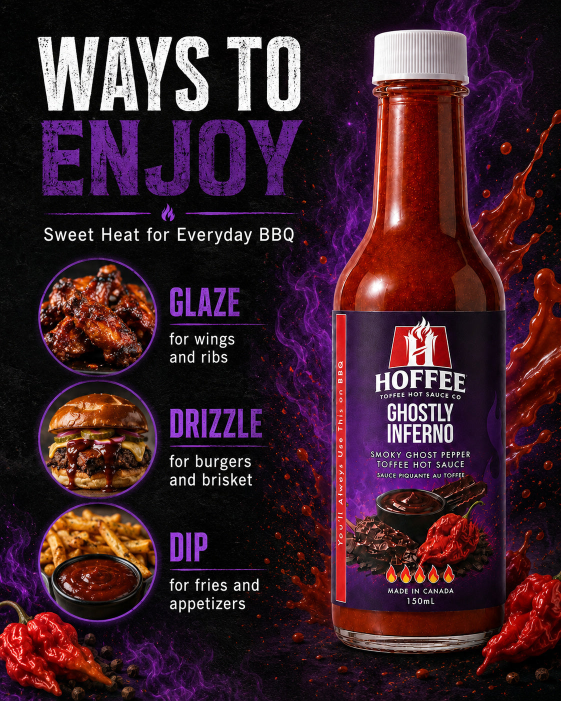 Ghostly Inferno Toffee Hot Sauce