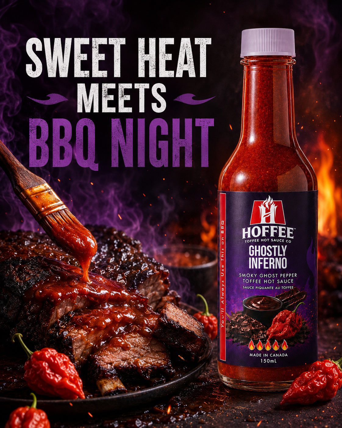 Ghostly Inferno Toffee Hot Sauce