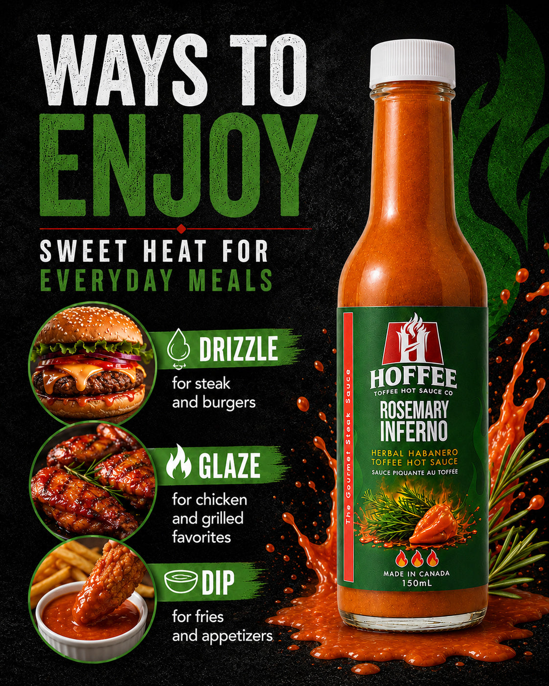 Rosemary Inferno Toffee Hot Sauce