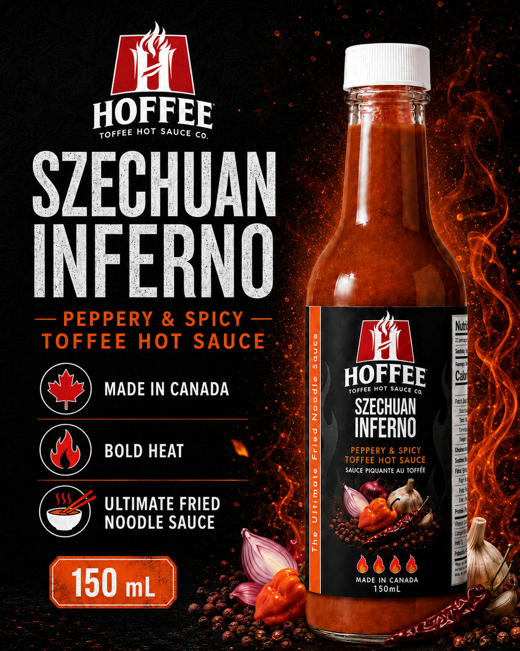 Szechuan Inferno Toffee Hot Sauce
