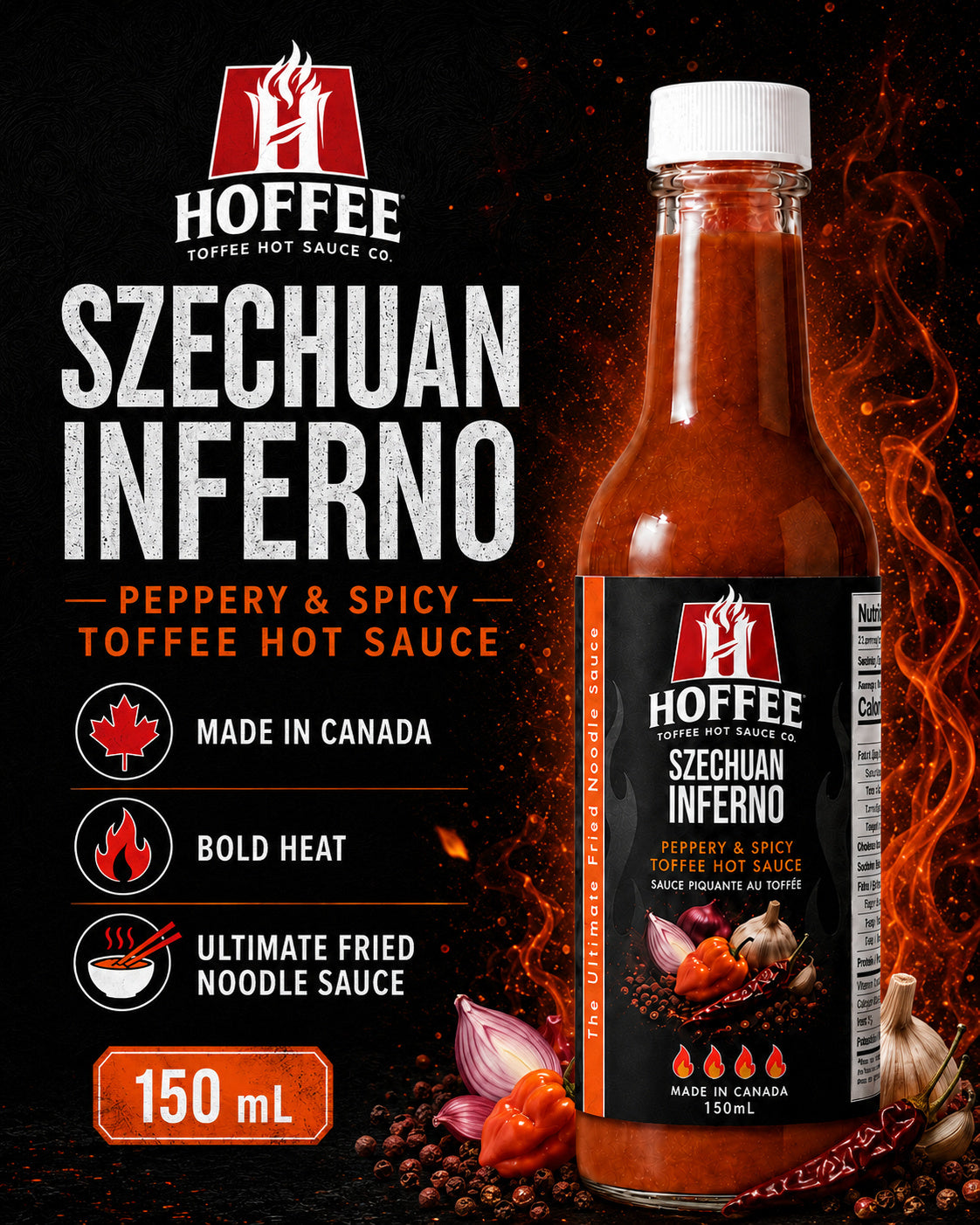 Szechuan Inferno Toffee Hot Sauce