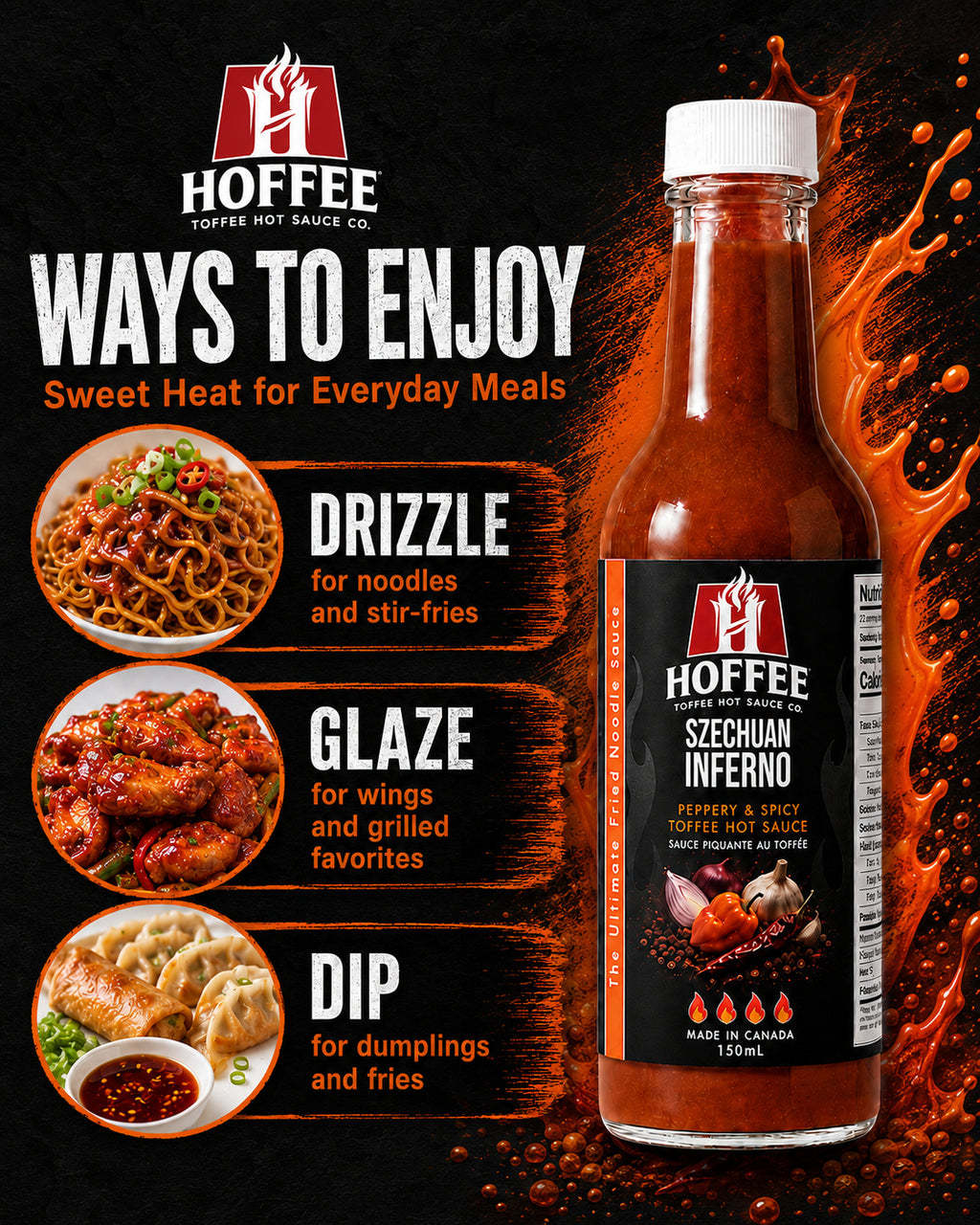 Szechuan Inferno Toffee Hot Sauce
