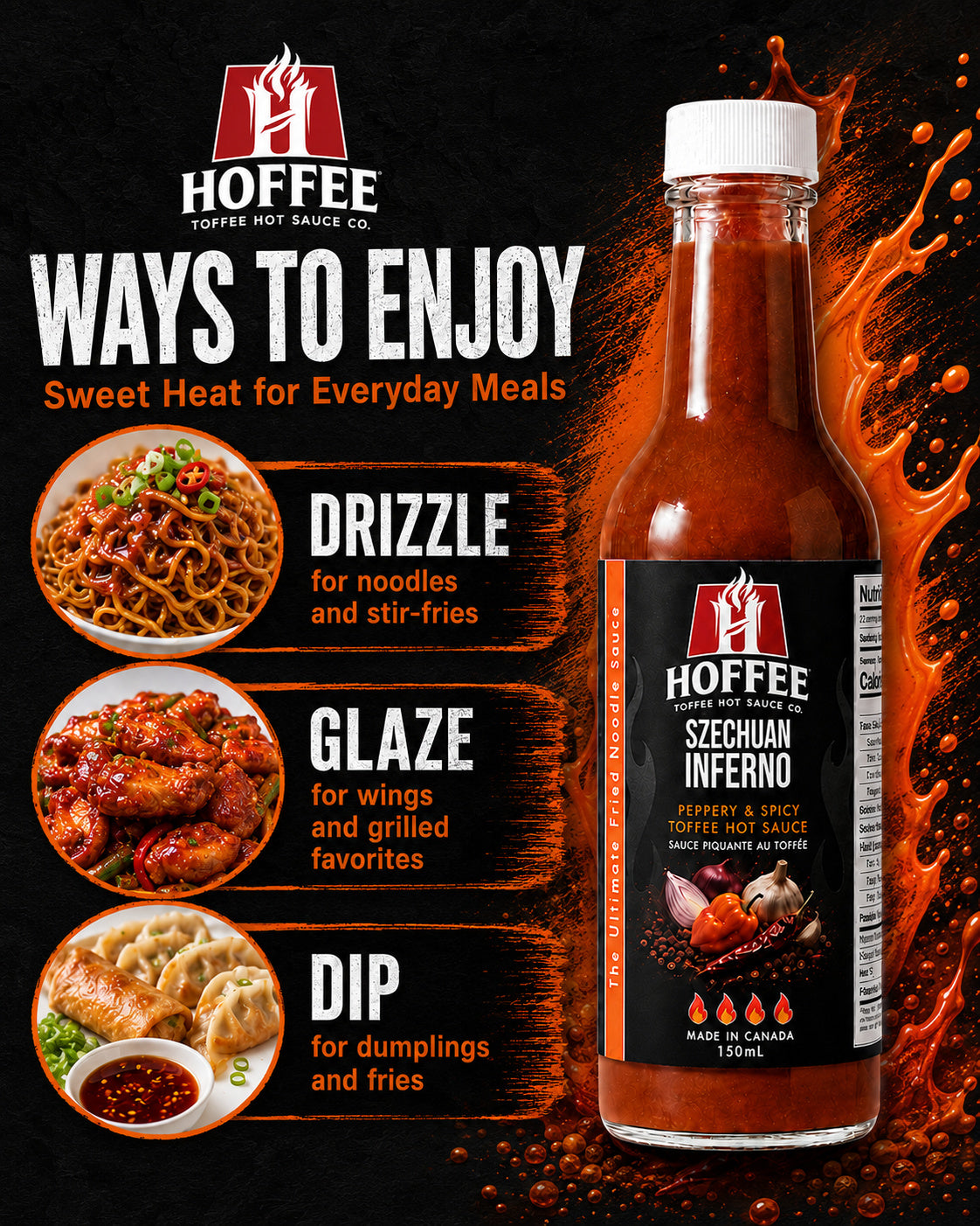 Szechuan Inferno Toffee Hot Sauce