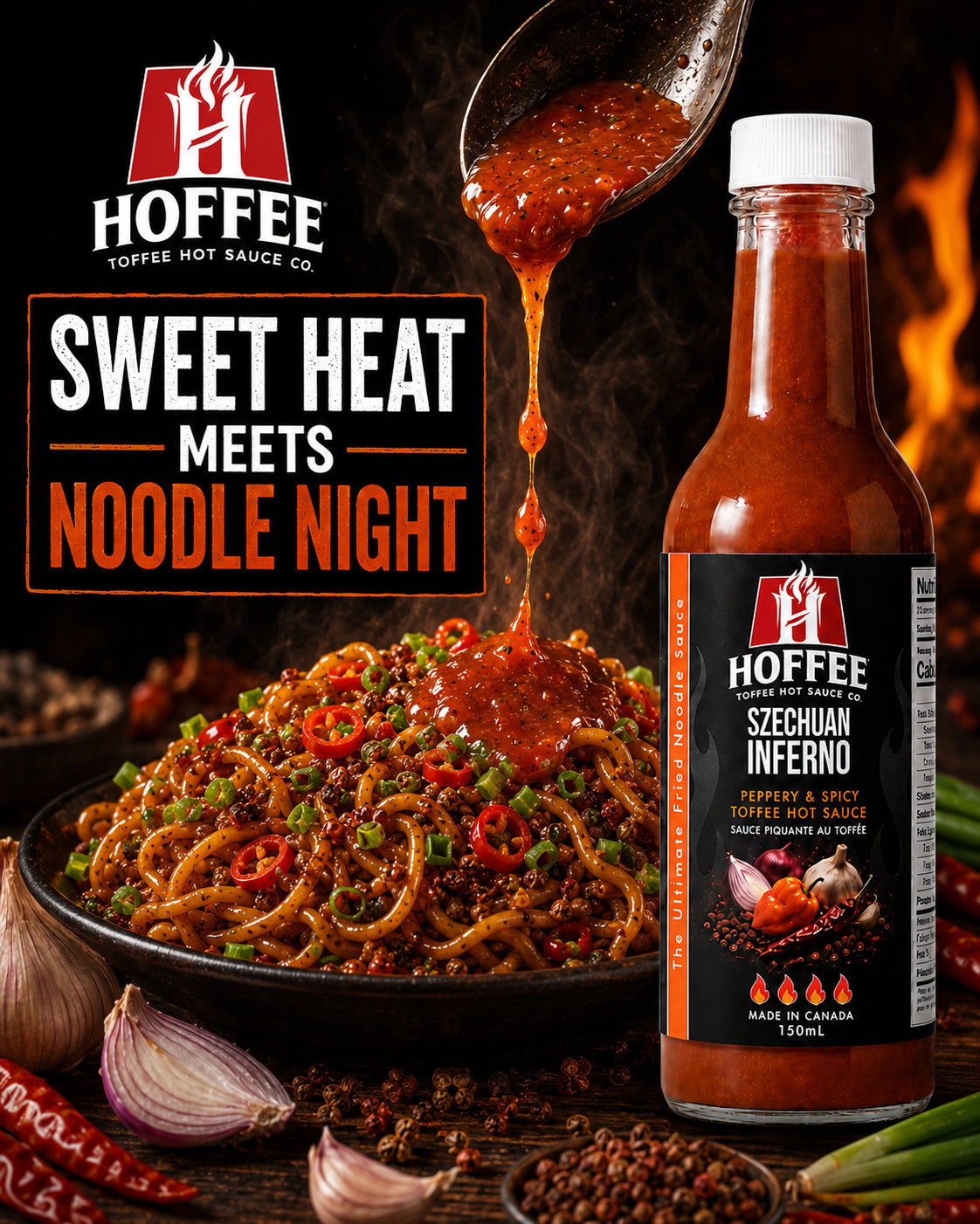 Szechuan Inferno Toffee Hot Sauce