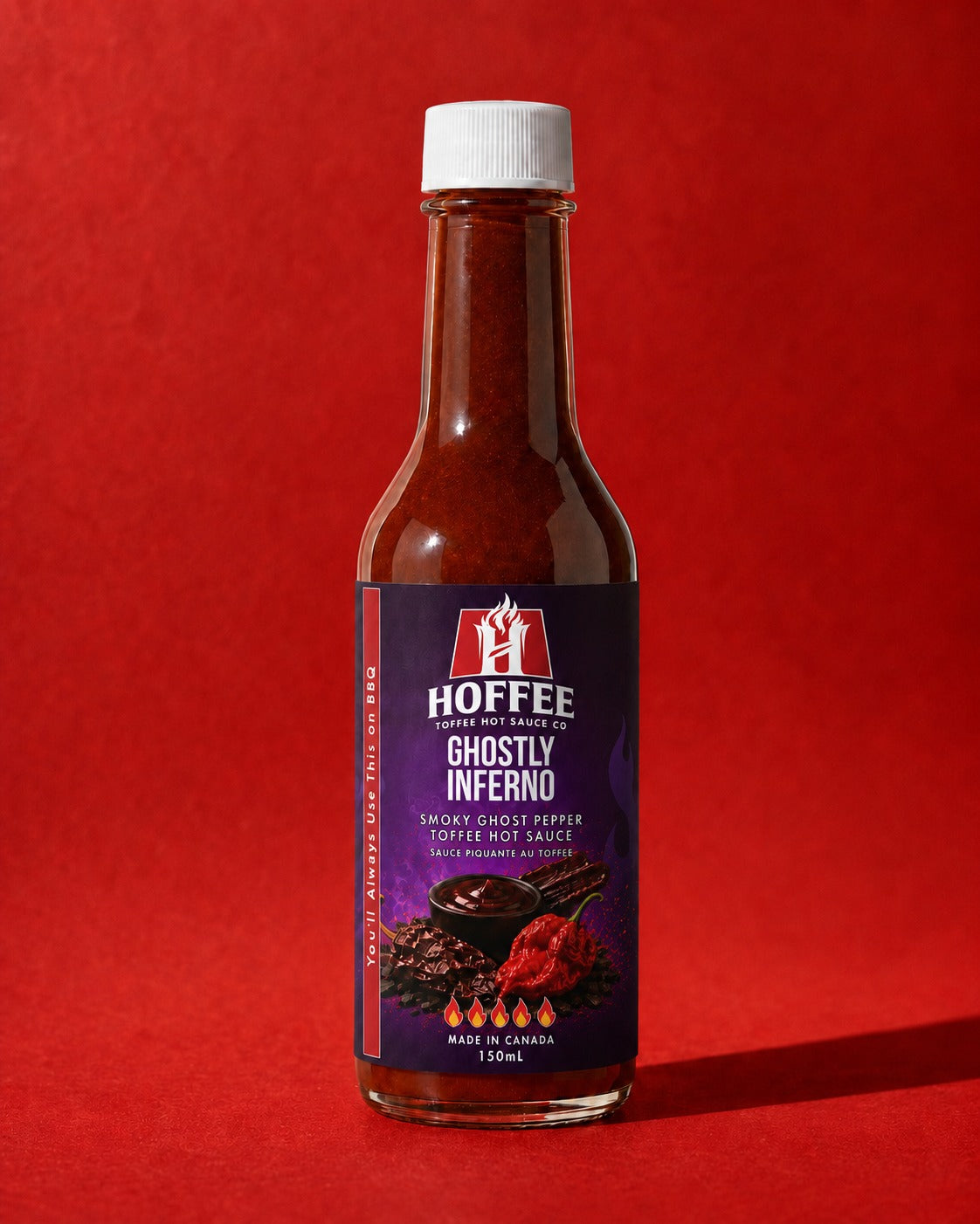Ghostly Inferno HOFFEE hot sauce