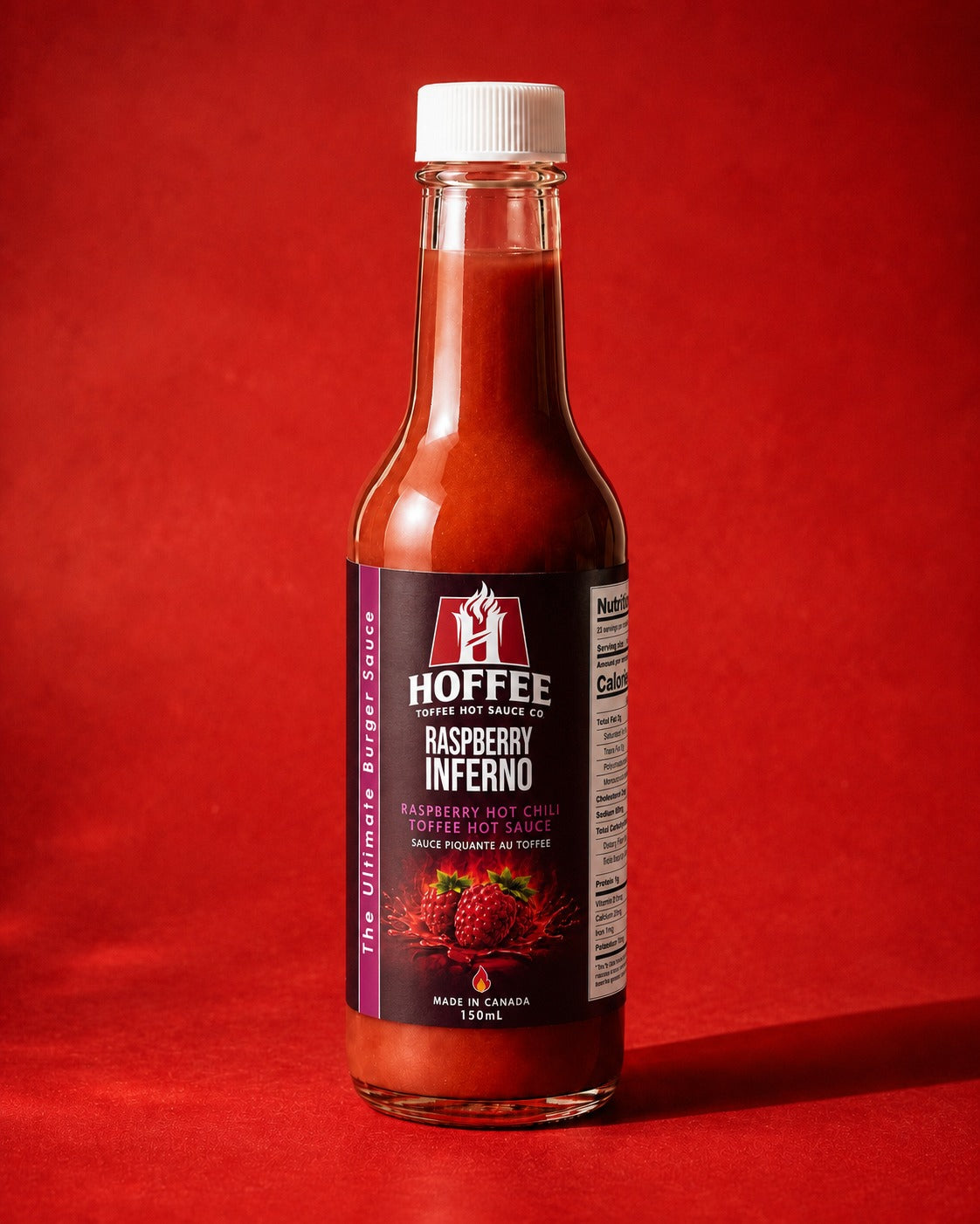 Raspberry Inferno HOFFEE hot sauce